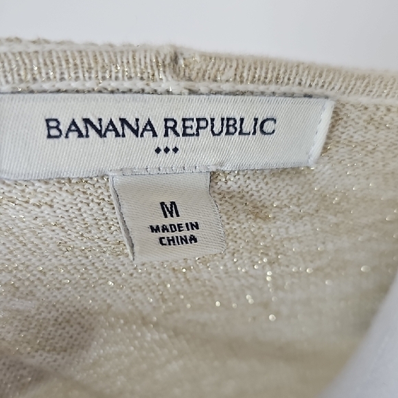 Banana Republic Sparkling Cream Knit - Picture 2 of 9